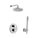 Paffoni Shower Душова система, хром (KITLIQ018CR)