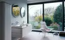 Зеркало с LED подсветкой версия «sensor» Duravit Happy D.2 Plus Ø 70 см (HP7480G0000) фото 4 Aquada.com.ua