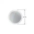 Зеркало с LED подсветкой версия «sensor» Duravit Happy D.2 Plus Ø 70 см (HP7480S0000) фото 3 Aquada.com.ua