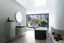 Зеркало с LED подсветкой версия «sensor» Duravit Happy D.2 Plus Ø 90 см (HP7481G0000) фото 3 Aquada.com.ua