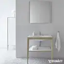 Зеркало с LED подсветкой Duravit XViu 82 х 4 х h80 см, версия "sensor" (XV70320B1B1) фото 4 Aquada.com.ua