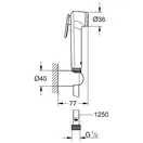 Гігієнічний душовий набір Grohe Tempesta-F Trigger Spray (26354000)