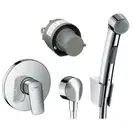 Комплект прихованого монтажу Hansgrohe Logis, хром (20180007)