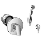 Набор скрытого монтажа с гигиенической лейкой Hansgrohe Logis (цвет - хром) (3B111219 (20180007)) фото 1 Aquada.com.ua