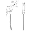 IMPRESE GRAFIKY набор с гигиеническим душем (ZMK041807121) фото 2 Aquada.com.ua