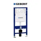 Инсталляция Geberit Duofix (4-в-1) в комплекте с клавишей Sigma 01, белая (111.300.00.5+156.050.00.1+111.815.00.1+115.770.11.5) фото 1 Aquada.com.ua