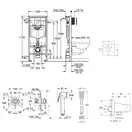 Комплект Grohe инсталляция Rapid SL 38772001 + набор для гигиенического душа со смесителем BauClassic 111048 (38772001111048)