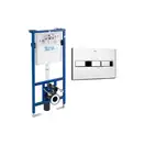Инсталяция для унитаза Roca PRO + кнопка хром (A890090020+A890096001) фото 1 Aquada.com.ua