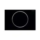 Клавиша смыва, смыв/стоп Geberit Sigma 10 (нержавеющая сталь чёрный матовый лак), легко чистящееся покрытие (115.758.14.5)