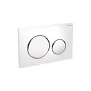GEBERIT SIGMA 20 cмывная клавиша, двойной смыв, белый/хром глянцевый/белый (115.882.KJ.1) фото 3 Aquada.com.ua