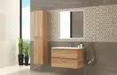 Пенал подвесной Devit Fly, светлый дуб (0031120WO) фото 3 Aquada.com.ua