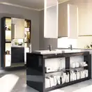 Шкаф зеркальный Duravit 2nd Floor с подсветкой, петли справа 1800 х 1000 х 360 мм (2F9158R5959) фото 3 Aquada.com.ua
