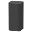 Шкафчик подвесной Duravit Happy D.2 Plus 40 х 36 х h88 см, графит суперматовый (HP1260L8080) фото 1 Aquada.com.ua