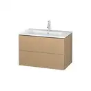 Тумба для раковины подвесная 820x481 мм Duravit L-cube дуб брашированный (LC6241/12) фото 1 Aquada.com.ua
