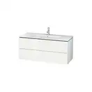 Тумба Duravit L-Cube 1220 х 550 мм + раковина Duravit ME by Starck 1230 х 490 мм (LC6243/18 + 2336120000) фото 1 Aquada.com.ua