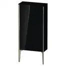 Шкафчик напольный Duravit XViu 50 x 24 х h113 см, чёрный глянцевый (XV1306LB140) фото 1 Aquada.com.ua