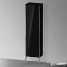 Шкафчик напольный Duravit XViu 50 x 36 х h201 см, чёрный глянцевый (XV1336LB140) фото 2 Aquada.com.ua