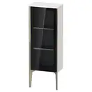Шкафчик напольный со стеклянными дверцами Duravit XViu 40 x 24 х h113 см, белый глянцевый (XV1360LB122) фото 1 Aquada.com.ua