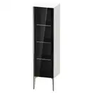 Шкафчик напольный со стеклянными дверцами Duravit XViu 40 x 36 х h157 см, белый глянцевый (XV1367LB118) фото 1 Aquada.com.ua