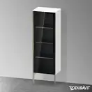 Шкафчик напольный со стеклянными дверцами Duravit XViu 50 x 36 х h157 см, белый глянцевый (XV1368LB122) фото 2 Aquada.com.ua