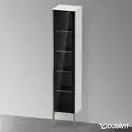 Шкафчик напольный со стеклянными дверцами Duravit XViu 40 x 36 х h201 см, белый глянцевый (XV1375LB122) фото 2 Aquada.com.ua