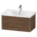 Тумба подвесная под раковину Duravit XViu 81 x 46,9 см, орех тёмный (XV40160B121) фото 1 Aquada.com.ua