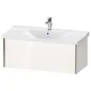 Тумба подвесная под раковину Duravit XViu 101 x 46,9 см, белый глянцевый (XV40170B122) фото 1 Aquada.com.ua