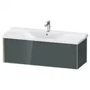 Тумба подвесная под раковину Duravit XViu 121 x 46,9 см, доломитово-серый глянцевый лак (XV40180B138) фото 1 Aquada.com.ua