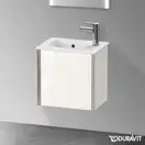 Тумба подвесная под раковину Duravit XViu 41 x 29 см, белый глянцевый (XV4024LB122) фото 2 Aquada.com.ua