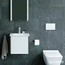 Тумба подвесная под раковину Duravit XViu 43 x 31 см, белый глянцевый (XV4030RB222) фото 3 Aquada.com.ua