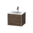Тумба подвесная под раковину Duravit XViu 51 x 42 см, орех тёмный (XV40310B121) фото 1 Aquada.com.ua