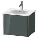 Тумба подвесная под раковину Duravit XViu 51 x 42 см, доломитово-серый глянцевый лак (XV40310B138) фото 1 Aquada.com.ua