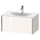 Тумба подвесная под раковину Duravit XViu 81 x 48 см, белый глянцевый (XV40340B122) фото 1 Aquada.com.ua