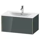 Тумба подвесная под раковину Duravit XViu 81 x 48 см, доломитово-серый глянцевый лак (XV40340B138) фото 1 Aquada.com.ua