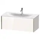 Тумба подвесная под раковину Duravit XViu 101 x 48 см, белый глянцевый (XV40350B122) фото 1 Aquada.com.ua
