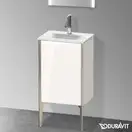 Тумба напольная под раковину Duravit XViu 43 x 31 см, белый глянцевый (XV4068LB122) фото 2 Aquada.com.ua
