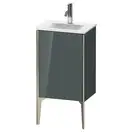 Тумба напольная под раковину Duravit XViu 43 x 31 см, доломитово-серый глянцевый лак (XV4068LB138) фото 1 Aquada.com.ua