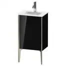 Тумба напольная под раковину Duravit XViu 43 x 31 см, чёрный глянцевый (XV4068LB140) фото 1 Aquada.com.ua