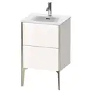 Тумба напольная под раковину Duravit XViu 51 x 42 см, белый глянцевый (XV40690B122) фото 1 Aquada.com.ua