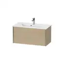 Тумба подвесная компакт, под раковину Duravit XViu 81 x 39 см, средиземноморский дуб (XV40790B171) фото 1 Aquada.com.ua