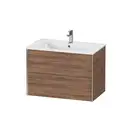 Тумба подвесная под раковину Duravit XViu 81 x 48 см, орех натуральный (XV41260B179) фото 1 Aquada.com.ua