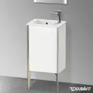 Тумба напольная под раковину Duravit XViu 41 x 29 см, белый матовый (XV4480LB118) фото 2 Aquada.com.ua