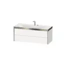 Тумба подвесная с раковиной c-bonded Duravit XViu 120 x 48 см, белый матовый (XV4617EB118P) фото 1 Aquada.com.ua