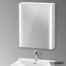 Зеркальный шкафчик с LED подсветкой Duravit XViu 62 х 15,6 х h80 см, версия «icon» (XV7141LB1B1) фото 2 Aquada.com.ua