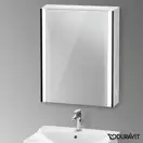 Зеркальный шкафчик с LED подсветкой Duravit XViu 62 х 15,6 х h80 см, версия «icon» (XV7141LB2B2) фото 2 Aquada.com.ua