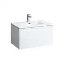LAUFEN PRO S тумба, в комплекте с умывальником 80*50см, белый глянец (H8609634751041) фото 1 Aquada.com.ua