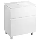 Тумба підлогова з умивальником Qtap Albatross QT0171TN700D3070CW (QT0171TN700D3070CW) фото 1 Aquada.com.ua