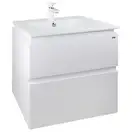 Тумба підвісна з умивальником Qtap Albatross QT0172TP600D3060CW (QT0172TP600D3060CW) фото 4 Aquada.com.ua