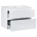 Тумба підвісна з умивальником Qtap Albatross QT0172TP800D3080CW