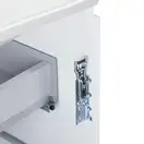Тумба підвісна з умивальником Qtap Albatross QT0172TP800D3080CW